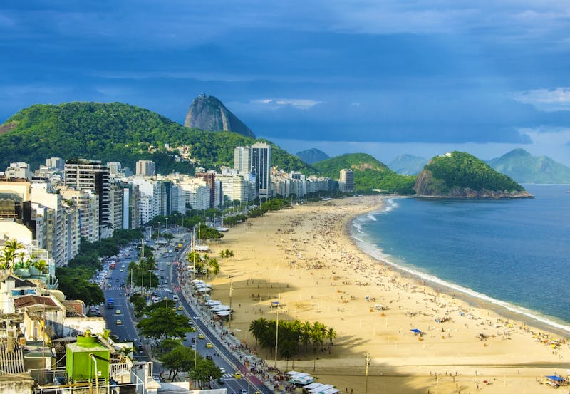 Copacabana Strand in Rio de Janeiro – Brasilien - ©mariana_designer - Fotolia
