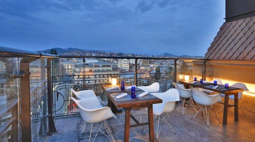 Dachterrasse Hotel Best Western Kutaissi – © Hotel Best Western Kutaissi