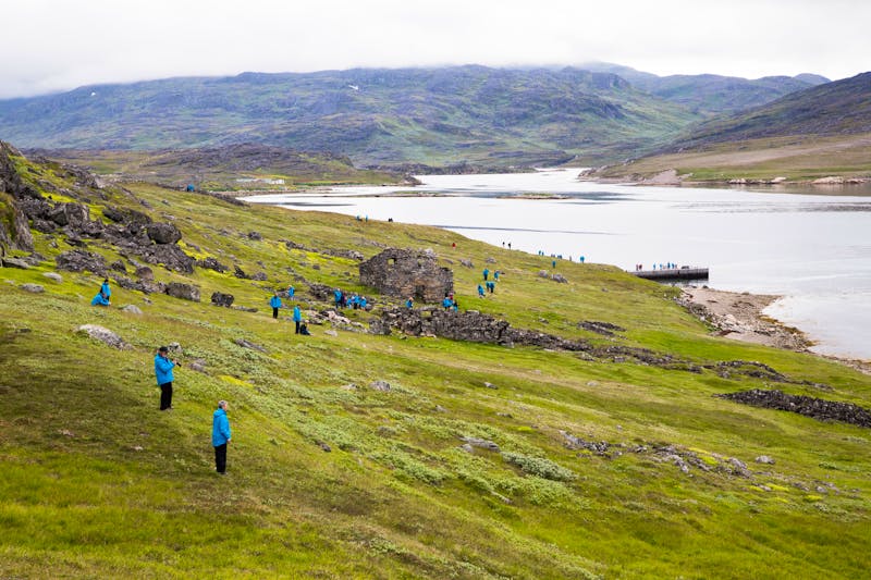 Ruinen der Hvalsey-Kirche, Grönland - &copy;Theme Media/Hilde Foss - Hurtigruten