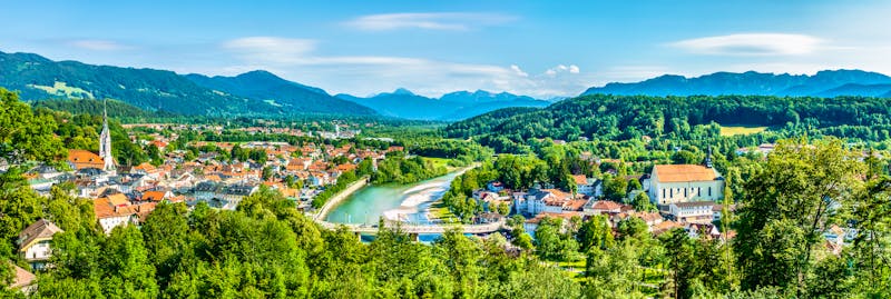 Stadtpanorama von Bad Tölz - ©©fottoo - stock.adobe.com