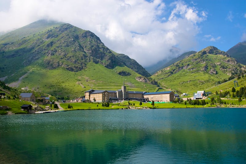 Vall de Nuria in den Pyrenäen - &copy;peresanz - stock.adobe.com