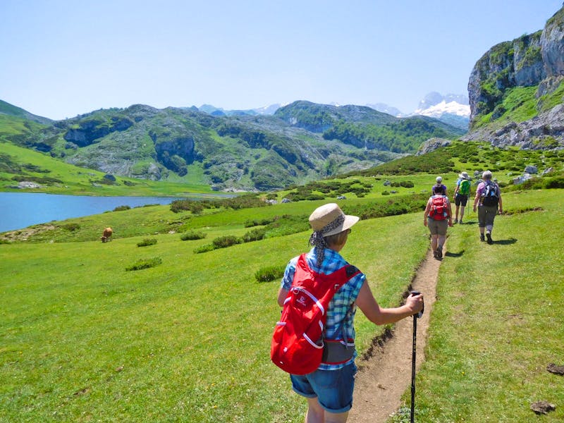 Wanderung bei Covadonga um die Gletschersee - ©EHT Benjamin Rodriguez Manzanares