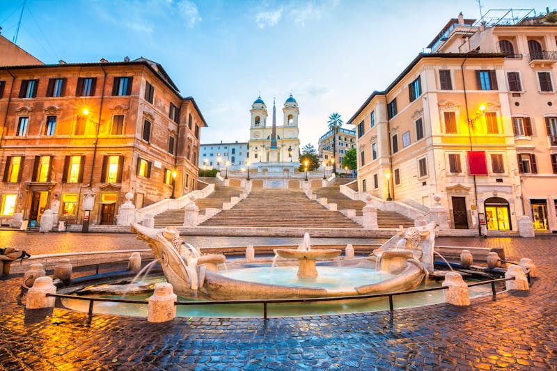 IT Rom Spanische Treppe - ©jon_chica – stock.adobe.com