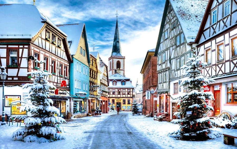 Lohr am Main – Winter im Spessart klein – © Â©bernd1959 - Adobe Stockphoto