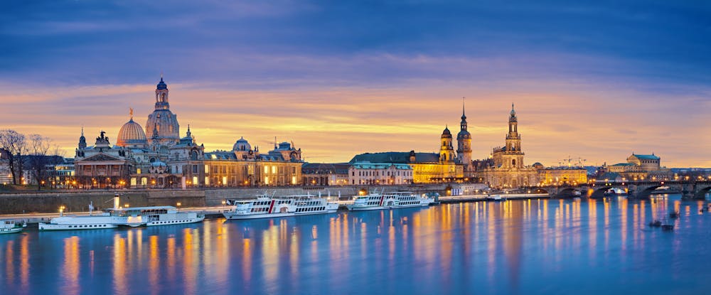 Panoramablick auf Dresden im Winter &ndash; &copy; rudi1976 - stock.adobe.com