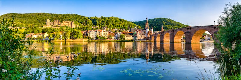 Heidelberg Panorama mit Schloss und Alter Brücke - ©eyetronic - stock.adobe.com