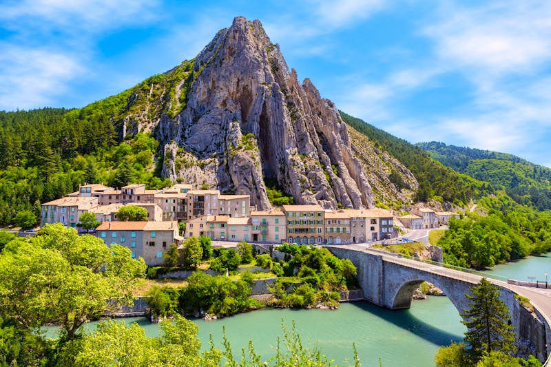 Di Zitadelle in Sisteron in der Provence - ©Kavita - stock.adobe.com