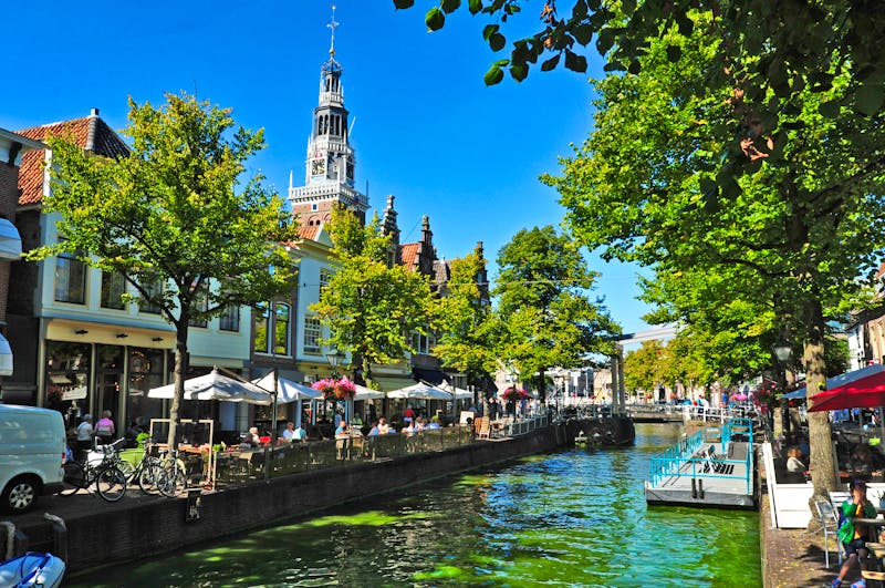 Alkmaar Blick auf den Kanal - ©lamio – stock.adobe.com