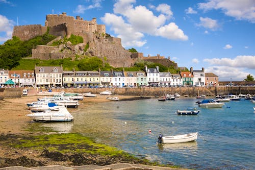 Gorey Mont Orgueil Castle in Jersey &ndash; &copy; Oligo – stock.adobe.com
