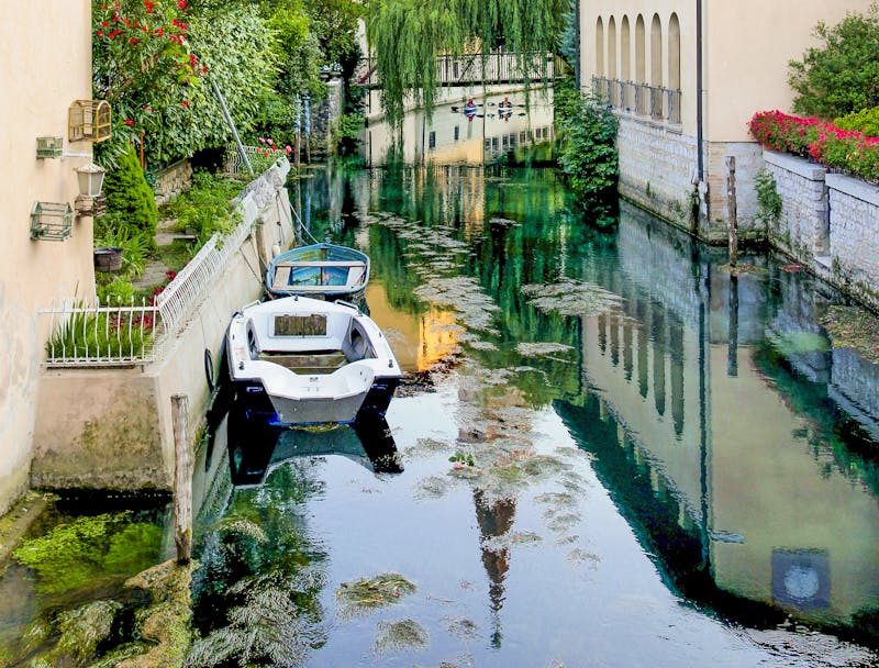 Kajakfahrer Sacile, Pordenone, Italien - ©Alois – stock.adobe.com