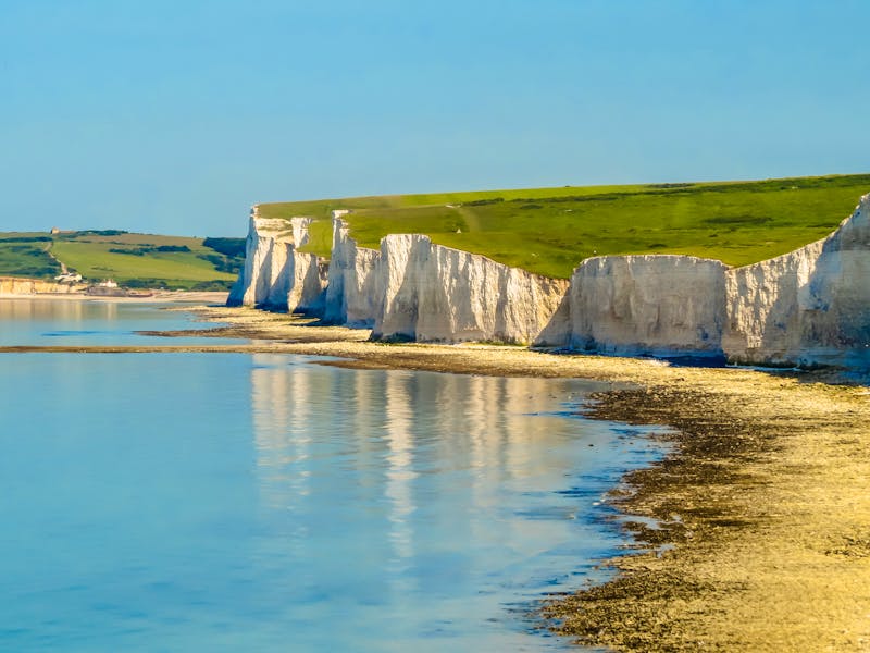 Seven Sisters Kreidefelsen nähe  Dover - ©Arndale – stock.adobe.com