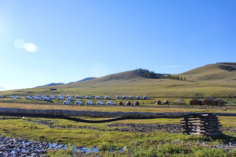 Jurtencamp in der Mongolei - &copy;olivier - stock.adobe.com