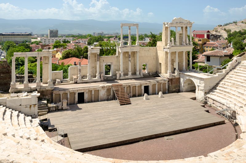 überreste des Amphitheater in Plovdiv, Bulgaria - ©villy_yovcheva - Fotolia