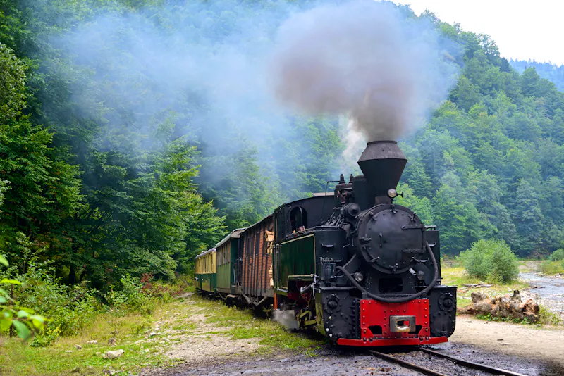 Waldbahn Wassertalbahn in die Karpaten - &copy;ggaallaa - Adobe Stock