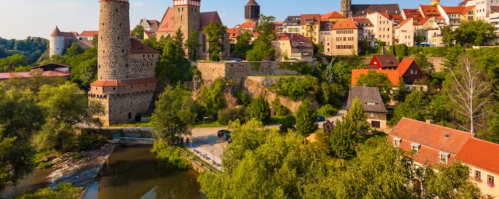 Panoramablick auf Bautzen in der Oberlausitz – © INTERPIXELS - stock.adobe.com