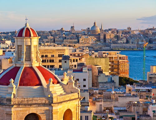 Blick vom Palast auf Valletta – © christophe – stock.adobe.com