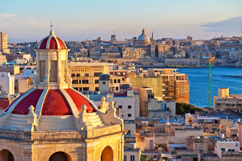 Blick vom Palast auf Valletta - ©christophe – stock.adobe.com
