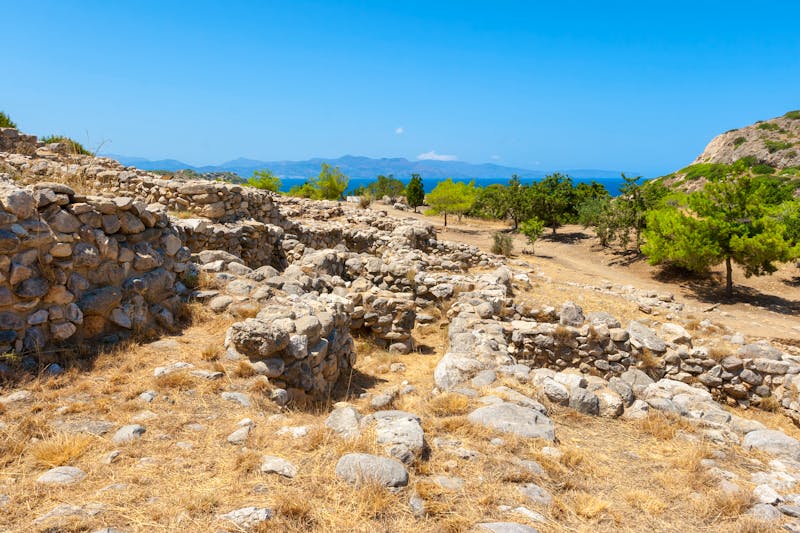 Ausgrabungsstätte von Gournia auf Kreta - ©©Andrei Nekrassov - stock.adobe.com