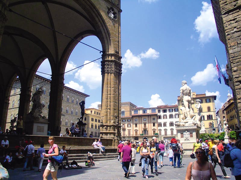 Florenz - Piazza della Signoria - ©RL Katrin Deutschbein
