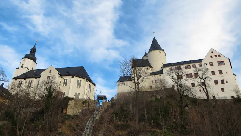Schwarzenberg - Schloss und St.-Georgenkirche - &copy;Nadine Schulz