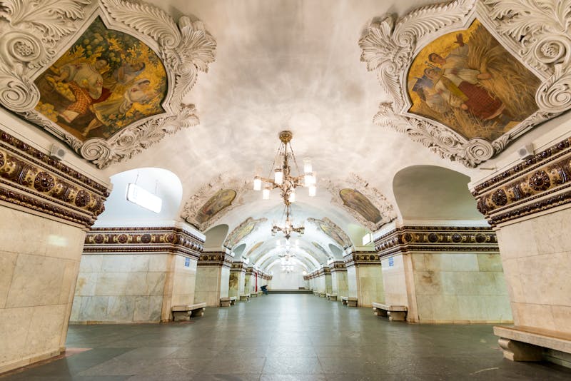 Metrostation Kievskaya in Moskau - ©scaliger - stock.adobe.com