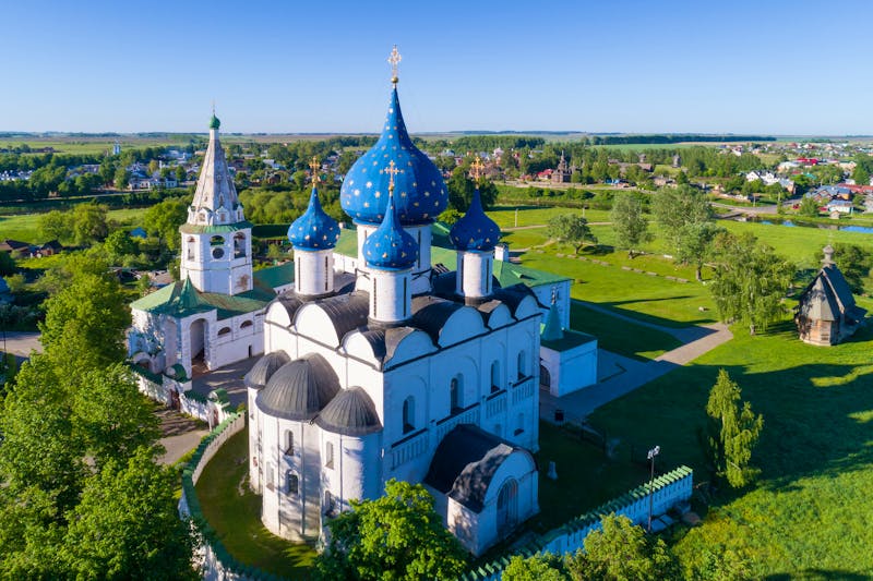 Blick über die Maria-Geburtskirche in Susdal, Goldener Ring - ©Pavel - stock.adobe.com