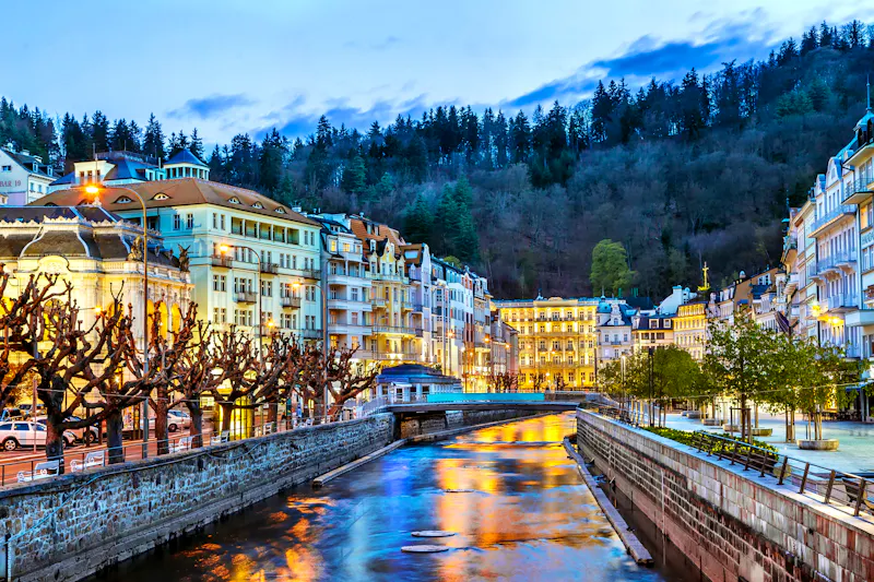 Karlsbad und die Tepla - &copy;borisb17 - Adobe Stockphoto