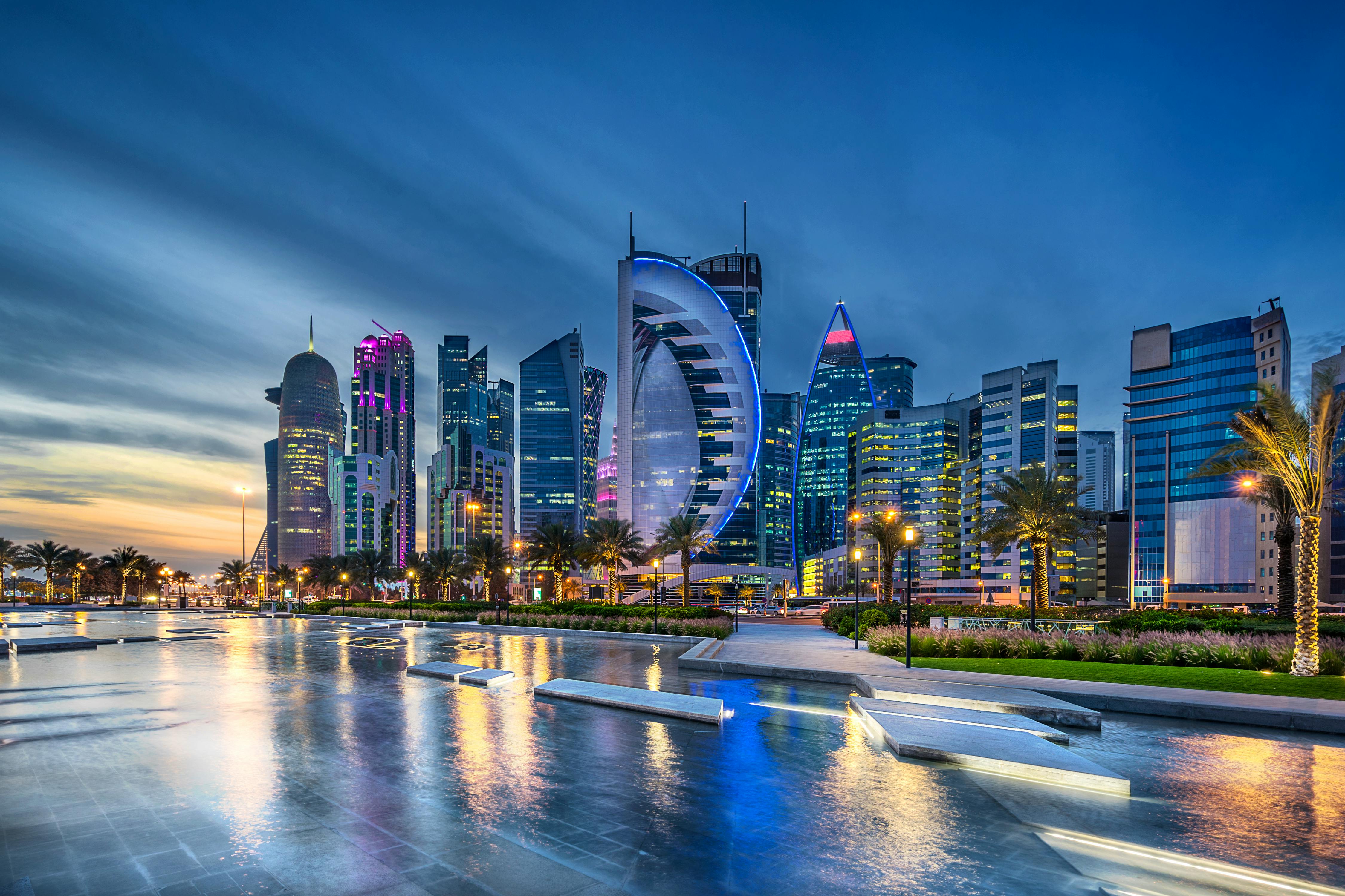 West Bay in Katar – © gb27photo – Adobe Stock