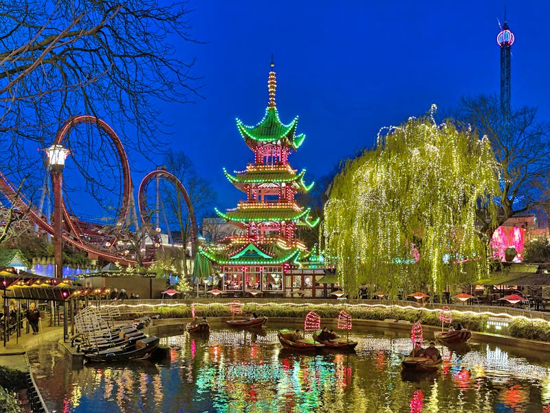 Chinesische Pagode im Tivoli in Kopenhagen - ©©Mikhail Markovskiy - stock.adobe.com