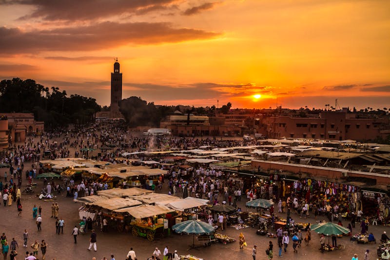 Marrakesch - Gauklerplatz - ©Matej Kastelic- Adobe Stockphoto