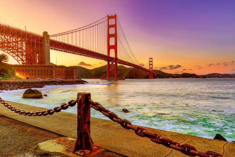 Golden Gate Bridge in San Francisco - ©Himadri - Fotolia.de
