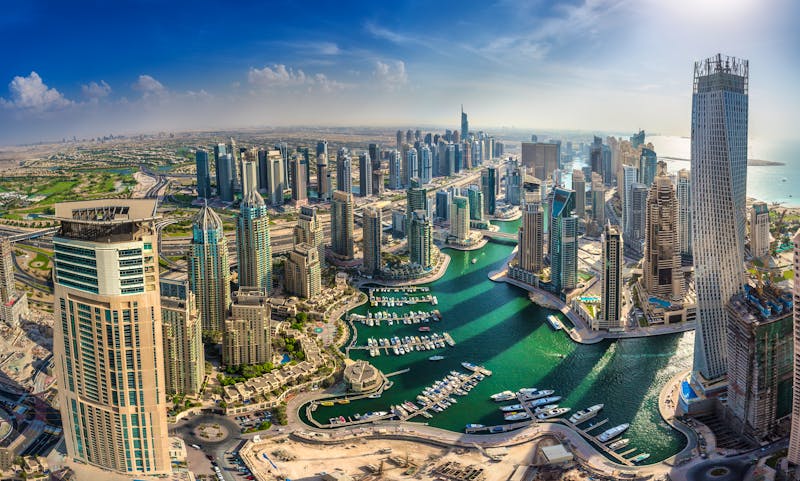 Dubai Marina von oben - ©Alexandr Vlassyuk - Fotolia