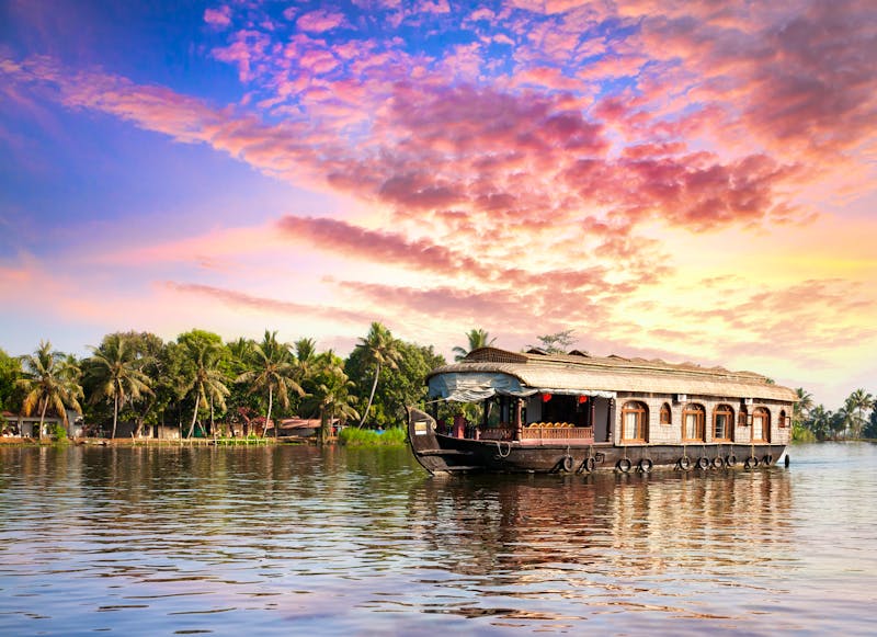Hausboot in Backwaters, Indien - ©byheaven - Fotolia
