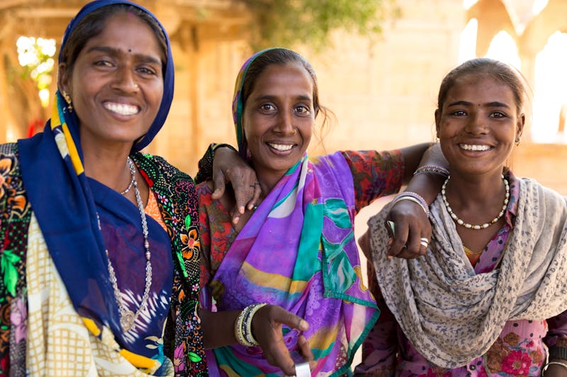 Indische Frauen in traditioneller Kleidung - ©©filipefrazao - stock.adobe.com