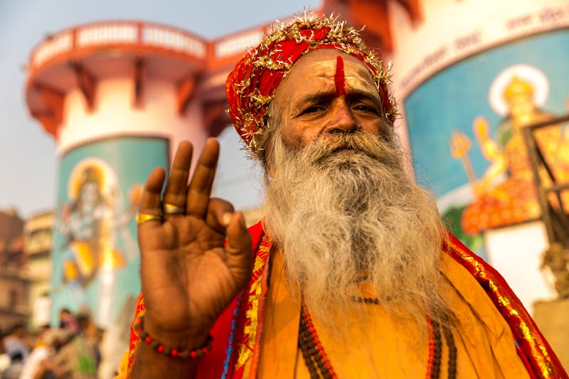 Sadhu - ein hinduistischer Mönch - in Varanasi - ©©filipefrazao - stock.adobe.com