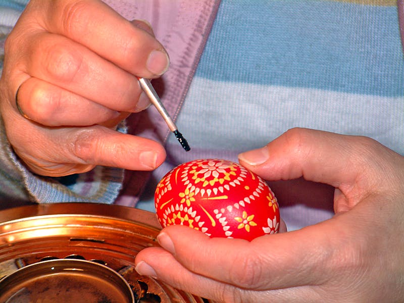 Ostern in der Lausitz - handbemalte Ostereier - ©©Dirk Fleischer - stock.adobe.com