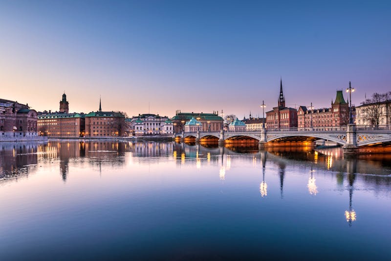 Stockholm - Gamla Stan und Hafen - ©©kaleff - stock.adobe.com