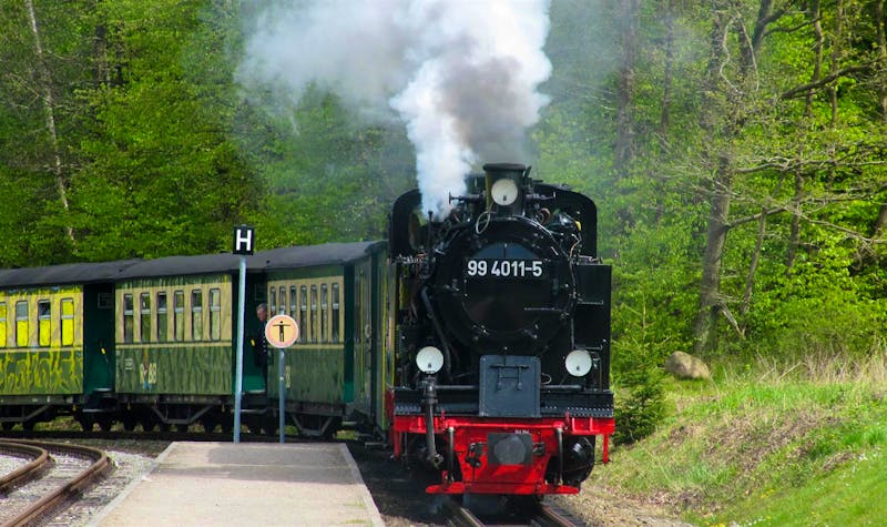 Dampfzug Rasender Roland auf Rügen - ©Eberhardt TRAVEL