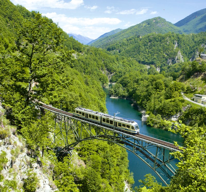 Centovalli Bahn im Tessin - ©Tessin Tourismus
