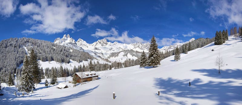 Winterpanorama in der Hofalm im Salzburger Land - ©©christakramer - stock.adobe.com