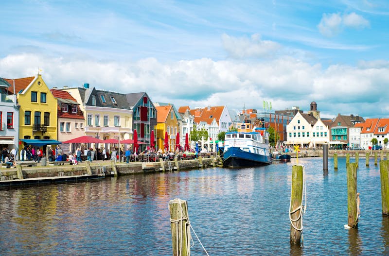 Hafen von Husum - Nordfriesland - ©©VRD - stock.adobe.com