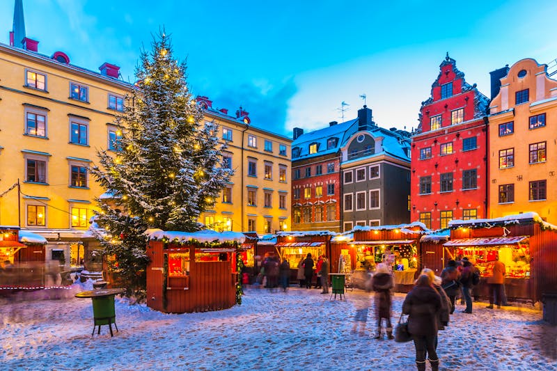 Weihnachtsmarkt in der Altstadt von Stockholm, Sweden - ©©Scanrail - stock.adobe.com