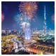 Silvesterfeuerwerk in Dubai Downtown – © mariana_designer - stock.adobe.com
