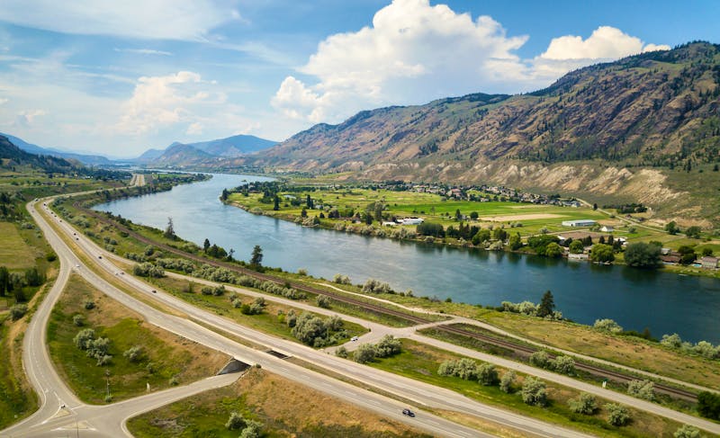 Thompson River bei Kamloops - ©Edgar Bullon - Adobe Stock