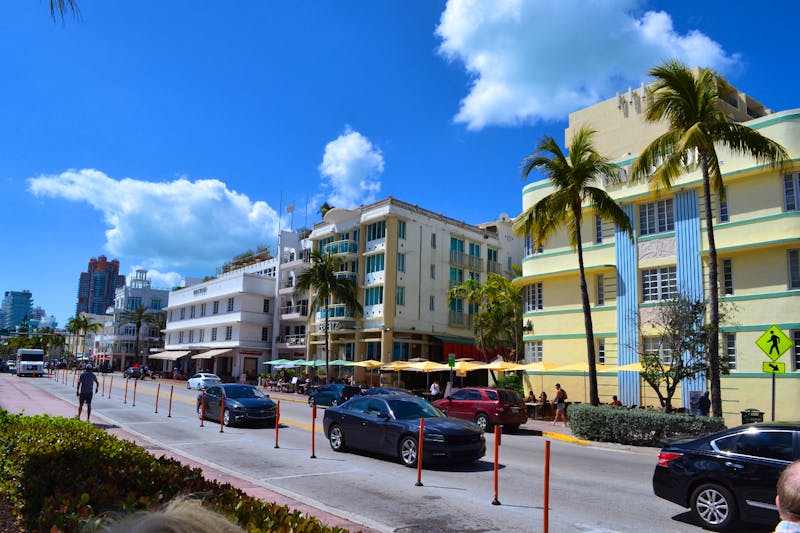 Art déco am Ocean Drive in Miami - ©Eberhardt TRAVEL