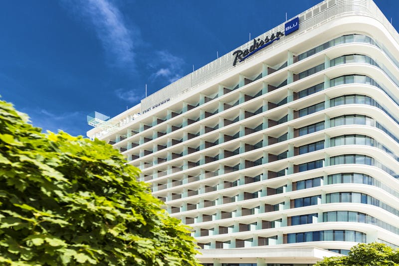 Außenansicht 5-Sterne-Hotel Radisson Blu Resort, Swinoujscie – ©Radisson Blu Resort, Swinoujscie