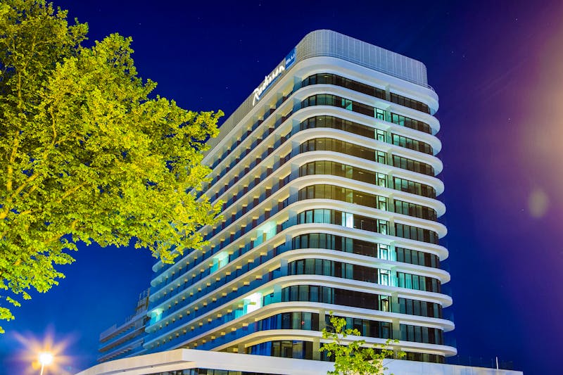 Außenansicht 5-Sterne-Hotel Radisson Blu Resort, Swinoujscie – ©Radisson Blu Resort, Swinoujscie