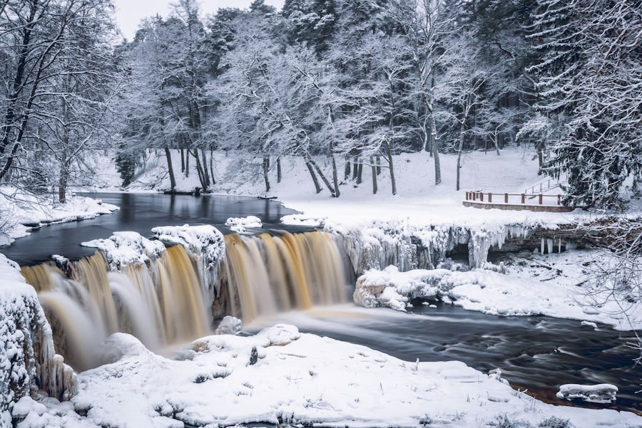 Keila Wasserfall in Estland – © ©KrisBro - stock.adobe.com