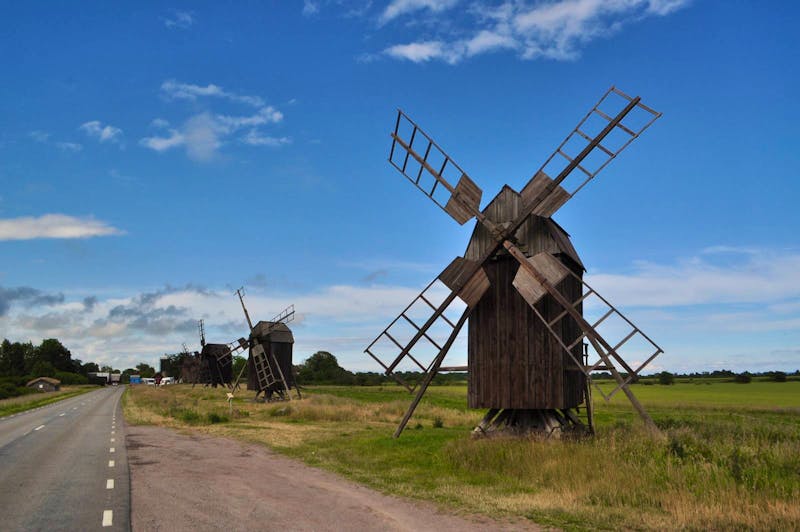 Mühlen von Lerkaka auf Öland - ©Martin Büchner