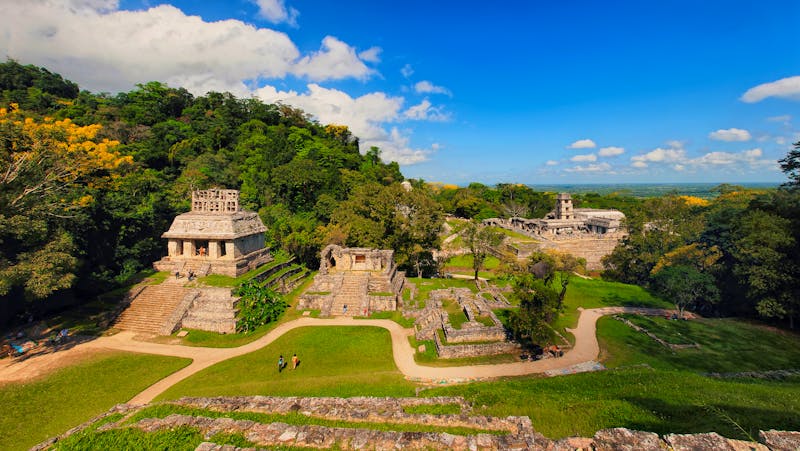 Maya-Ruinen in Palenque, Chiapas, Mexiko - ©Madrugada Verde - stock.adobe.com